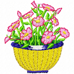 Flowers Embroidery Design 2